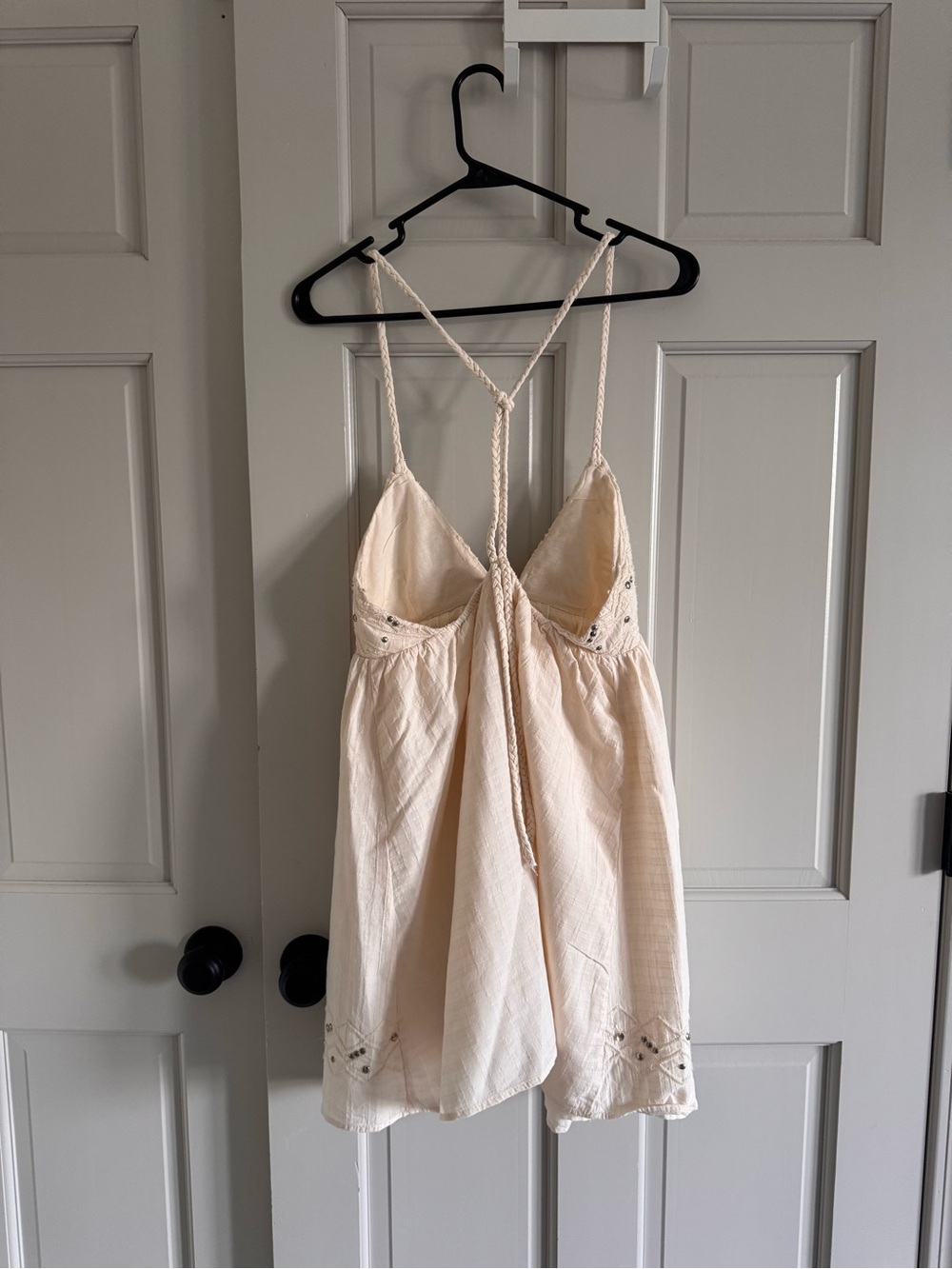 Zara Embroidered Studded mini dress S - Picture 5 of 6